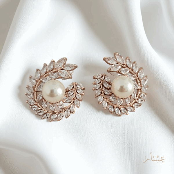Stud Rose Gold Earrings