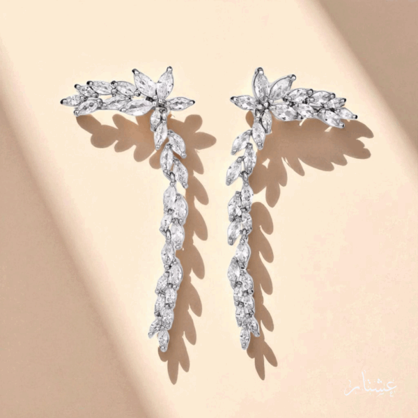 Unique Crystal Drop Earrings – AESC69