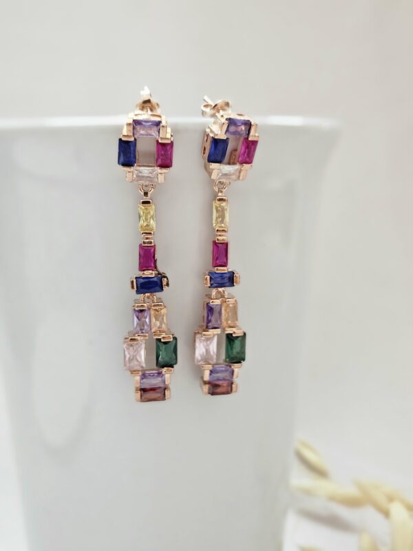 Colorful Crystal Earrings