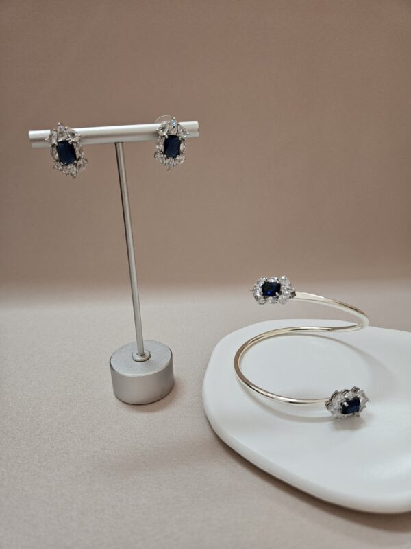 Classic Navey Blue Bracelet Set- Hbssb