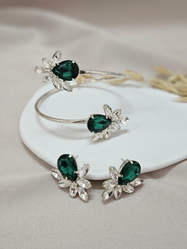 Emerald Green Bracelet Set – HBSGC