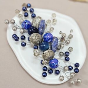 Blue Swarovski Decorative Belt