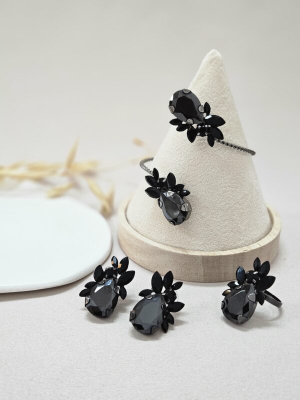 Black Diamond Bracelet Set – HBSG4
