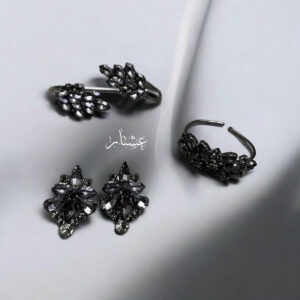 Black Diamond Jewelry Set