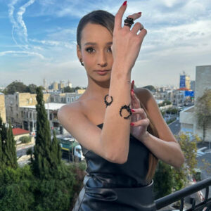 Black Evening Jewelry Set
