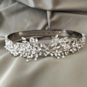 Bridal crystal belt