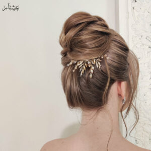 Champagne Bridal Hair Comb