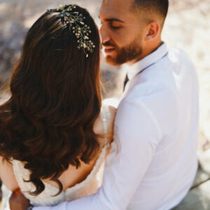 Champagne Bridal Hair Vine