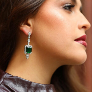 Classic Emerald Green Earrings