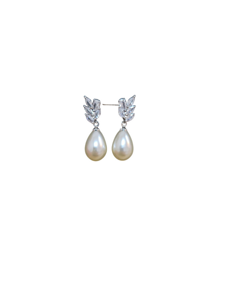 Classic Pearl Drop Earrings - AESP15