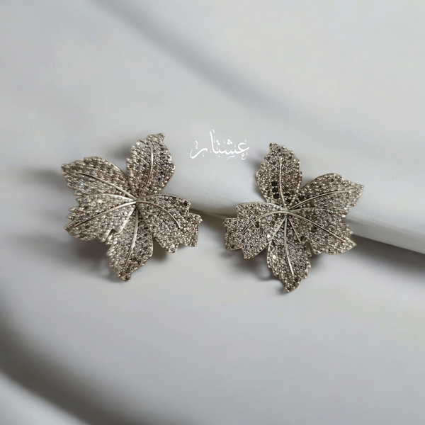 Crystal Flower Earrings