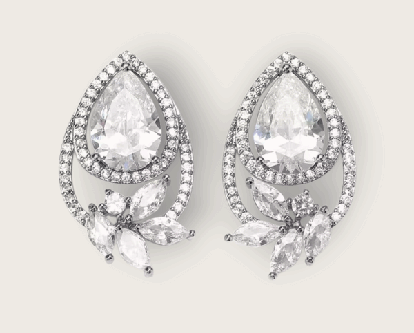 Crystal Stud Earrings - AESC26