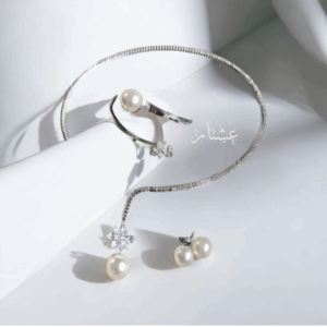 Delicate Silver Jewelry Set