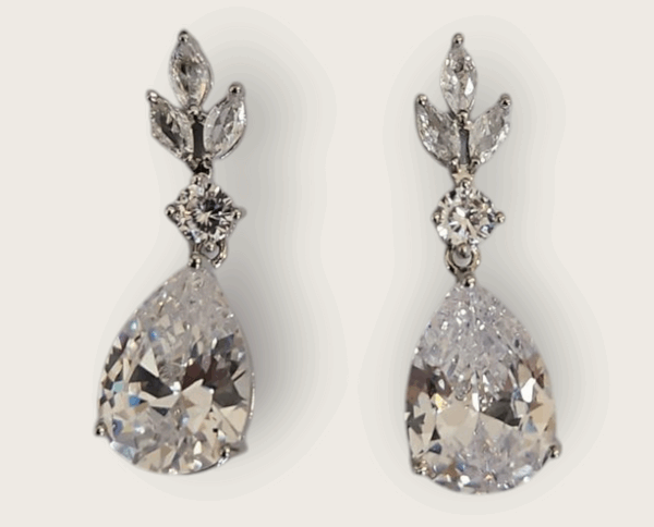 Drop Crystal Earrings - AESC39