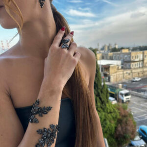 Evening Black Jewelry Set