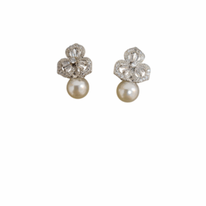 Floral Pearls Earrings - AESP16