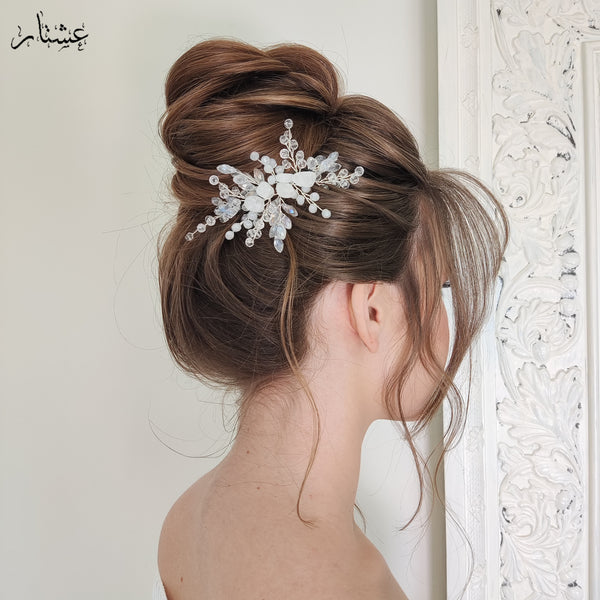 Opal Bridal Headpiece