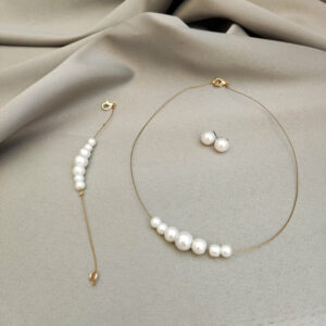 Pearl bridal set