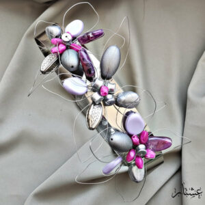 Purple Flower Decorative Belt