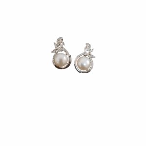 Small Delicate Pearl Earrings - AESP16