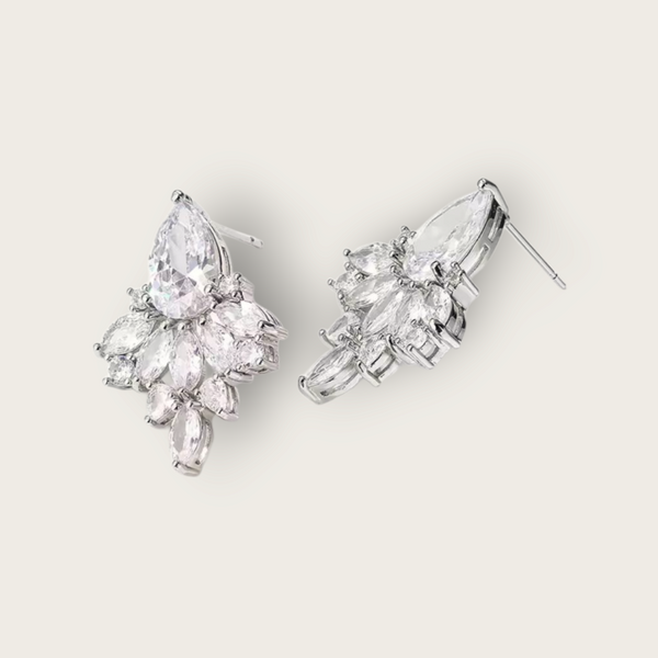 Stud Crystal Earrings - AESC28