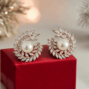 Stud Rose Gold Earrings