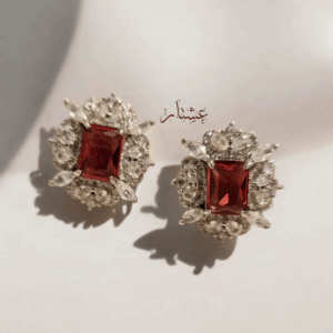 Vintage Stud Silver Earrings