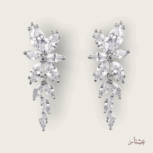 Bridal Crystal Drop Earrings – AESC6