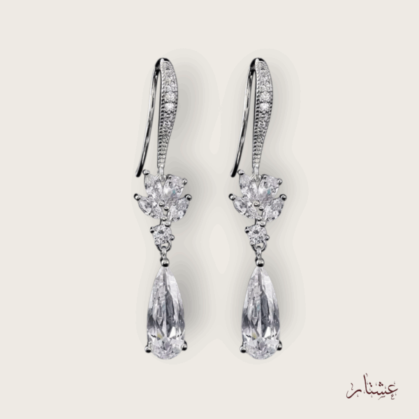 Long Chandelier Crystal EarringsAESC23