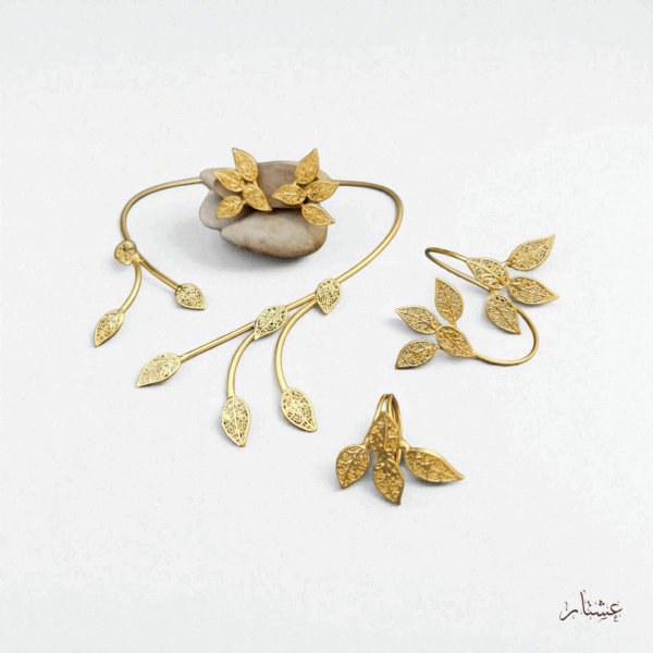 Gold Greek Jewelry Set – TNSGL