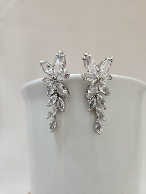 Bridal Crystal Drop Earrings – AESC6