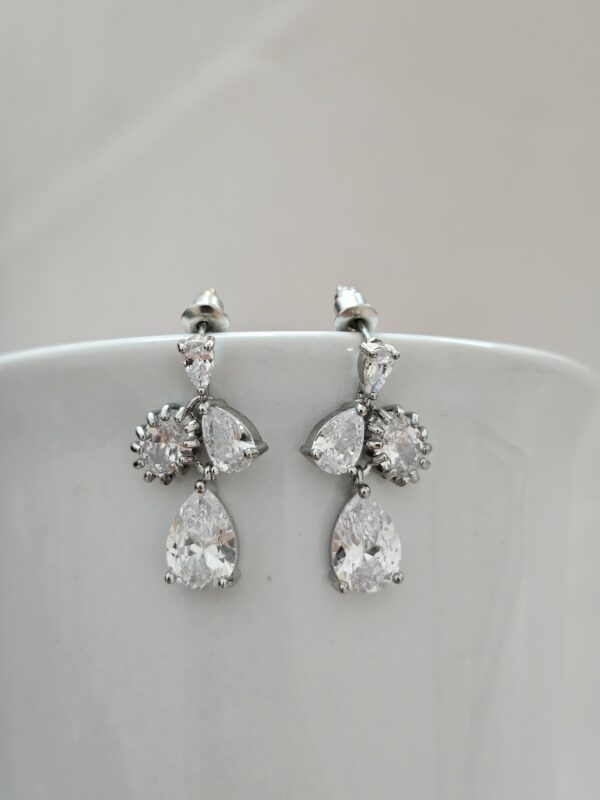 Drop Delicate Crystal Earrings – AESC37