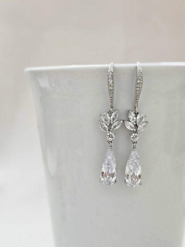 Long Chandelier Crystal EarringsAESC23