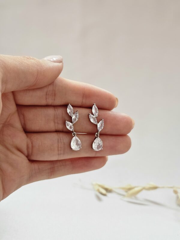 Bridal Classic Drop Crystal Earring – AESC41