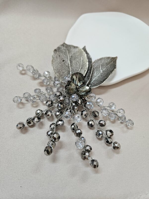 Decorative Dark Blue Crystal Belt