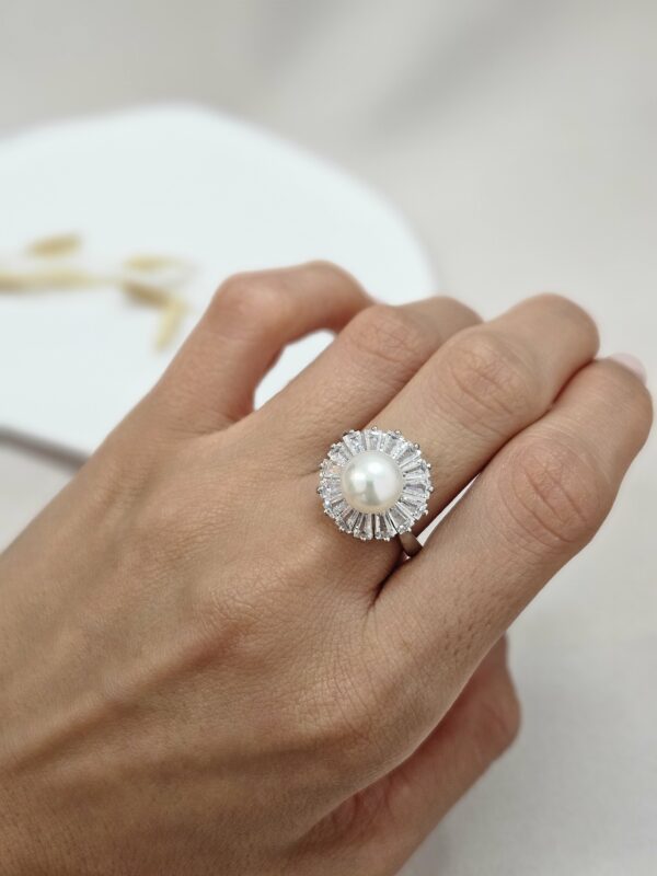 Adjustable Pearl Ring – ARSP7