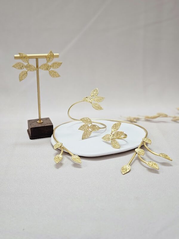 Gold Greek Jewelry Set – TNSGL