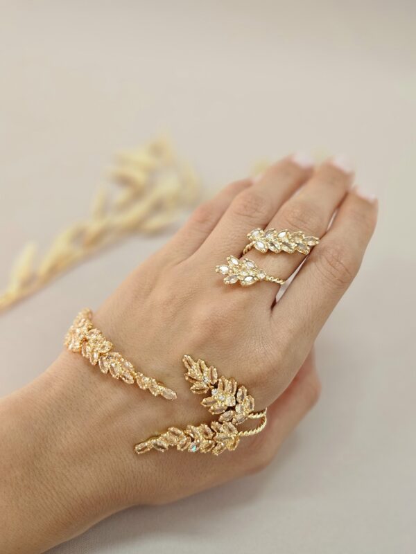 Champagne Adjustable Palm Bracelet – ABSC