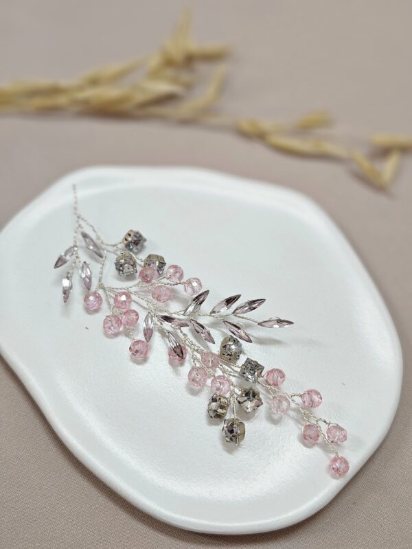 Baby Pink And silver Hair Piece – HPSP